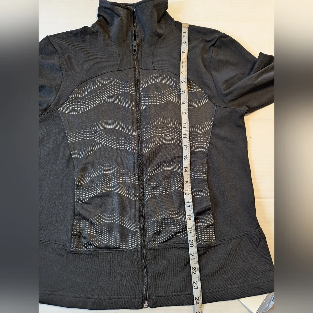 Ladies Adidas Clima365 Climalite Zip Jacket Size Large Slim Fit BNWT - Picture 13 of 14